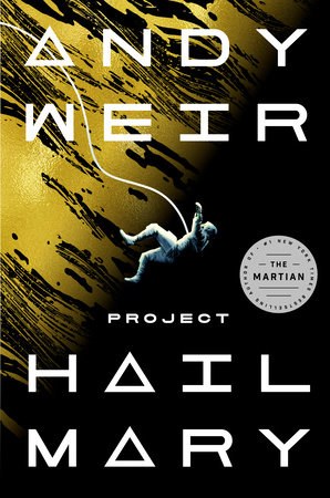 Project Hail Mary by Andy Weir book cover